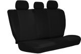 Prevleke za avtomobilske sedeže za Mazda 3 (III) 2013-2018 CARO črna 2+3
