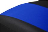 Prevleke za avtomobilske sedeže za Fiat Punto (2012) 2012-2018 CARO modra 2+3