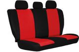 Prevleke za avtomobilske sedeže za Isuzu D-MAX (I) 2009-2011 CARO rdeča 2+3