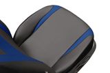 Prevleke za avtomobilske sedeže za Fiat 500X 2014-&gt; Design Leather modra 2+3