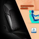 Prevleke za avtomobilske sedeže za Subaru Forester (III) 2008-2013 DUBAI_Črna 2+3