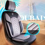 Prevleke za avtomobilske sedeže za Opel Mokka X 2016-2019 DUBAI_Siva 2+3