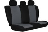 Prevleke za avtomobilske sedeže za Fiat 500L 2012-&gt; CARO siva 2+3