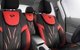 Prevleke za avtomobilske sedeže za Volkswagen Amarok 2010-2016 PARS_Rdeča 2+3