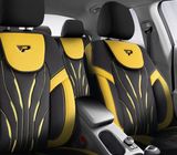 Prevleke za avtomobilske sedeže za Peugeot 508 (I) 2011-2017 PARS_Rumena 2+3