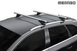 Strešni prtljažnik MENABO TIGER 120cm SILVER PEUGEOT 508 Station Wagon (No glass sunroof) 5-doors 2010-&gt;2018