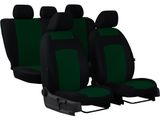 Prevleke za avtomobilske sedeže za Seat Ibiza (IV) 2008-2017 Classic Plus - zelena 2+3