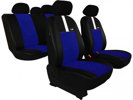Prevleke za avtomobilske sedeže za Toyota Auris (I)  2006-2012 GT8 - Modra 2+3
