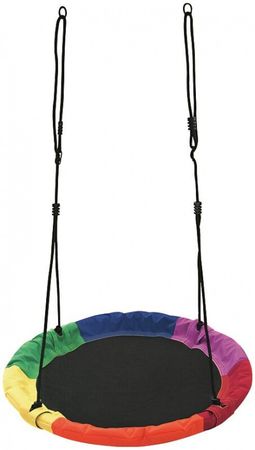 Okrogla otroška gugalnica Strend Pro, barvna, 100 cm, max 150 kg