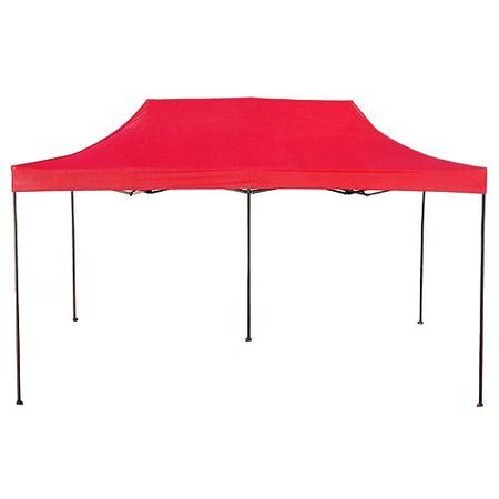 Rdeči šotor ELVIS RED, 300x600 cm