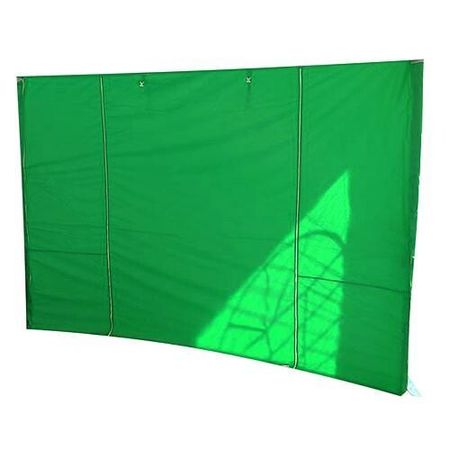 Zelena stena, za šotor ELVIS, 200x600 cm, zelena, za šotor